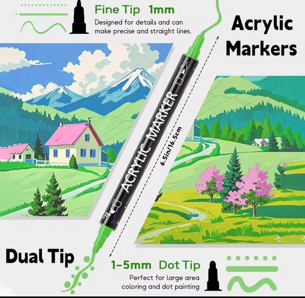 Acrylic Paint Pens for multisurface application