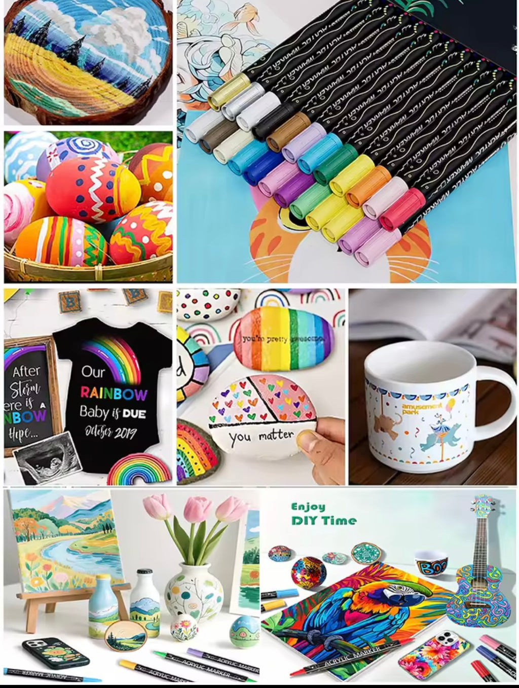 Acrylic Paint Pens for multisurface application